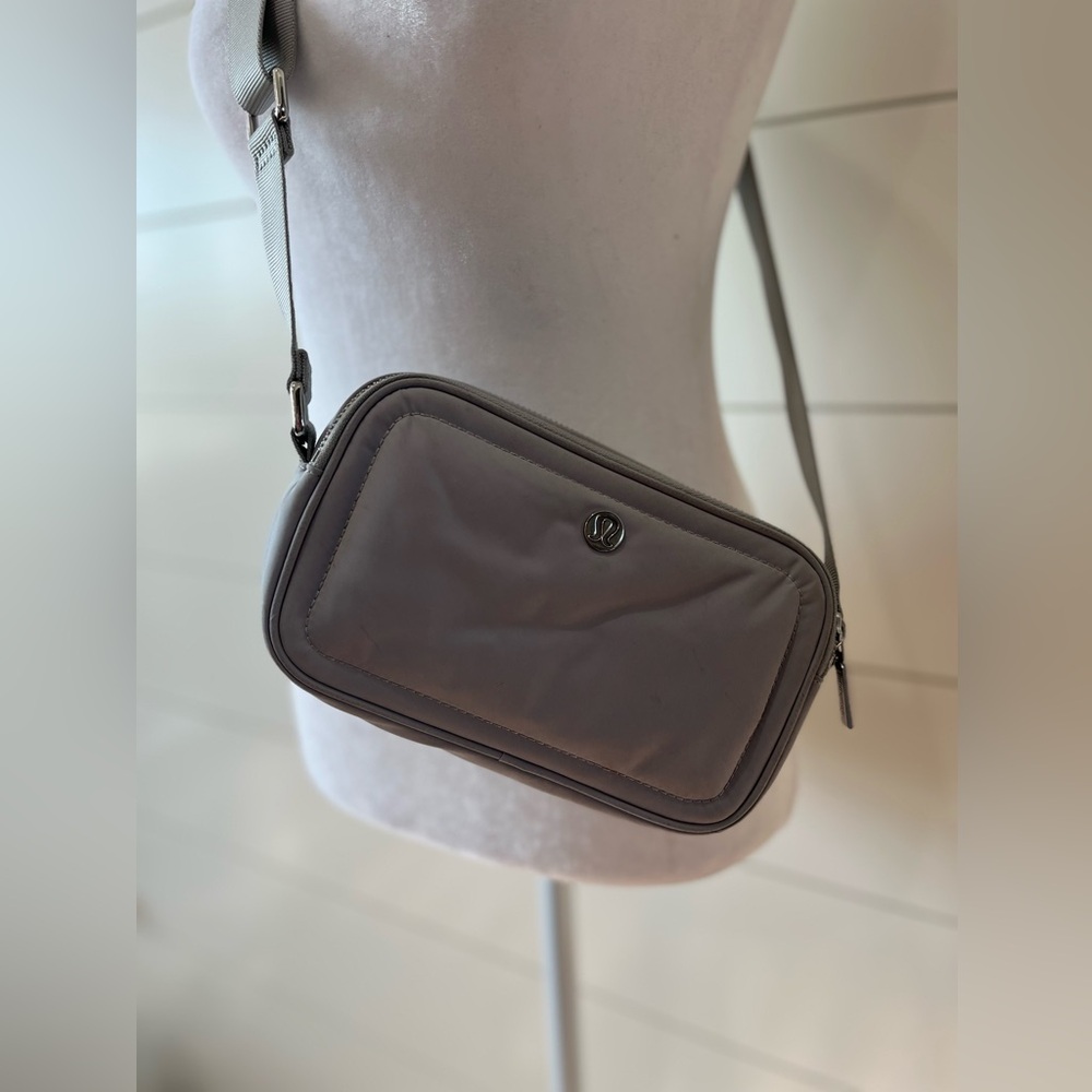 lululemon athletica Gray Crossbody Bag